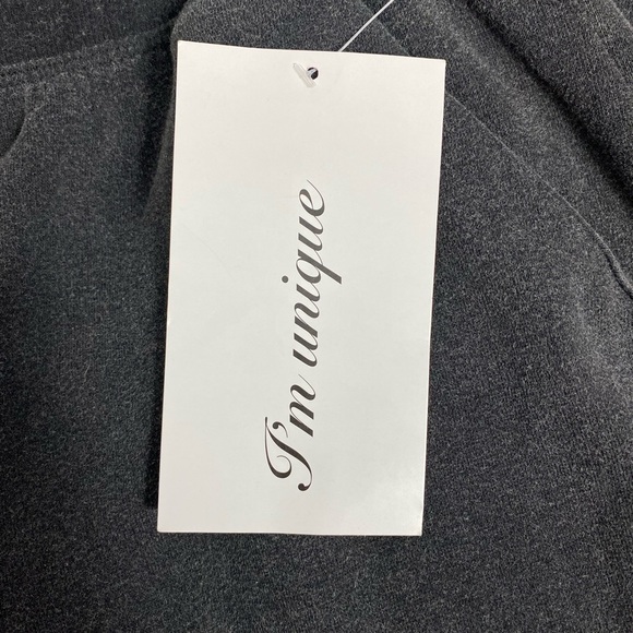 NWT Pink Floyd Dark Gray Joggers With Write Out Down Left Leg, 2 Front Pockets - Picture 8 of 10